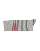 Casual Socks — Light Grey Red