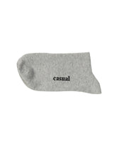 Classic Quarter Socks — Light Grey