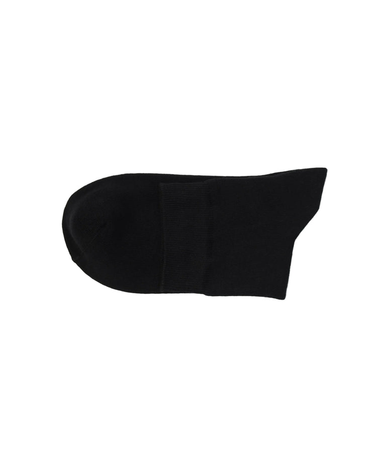 Classic Quarter Socks — Black