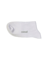 Classic Quarter Socks — White