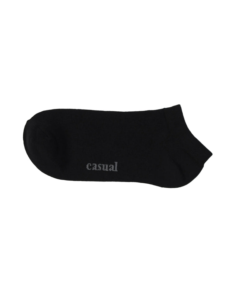 Low Cut Socks — Black