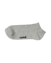 Low Cut Socks — Light Grey