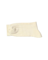 Ribbed Socks — Cream