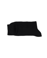 Ribbed Socks — Black