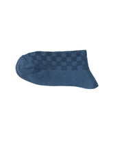 Ribbed Socks — Blue