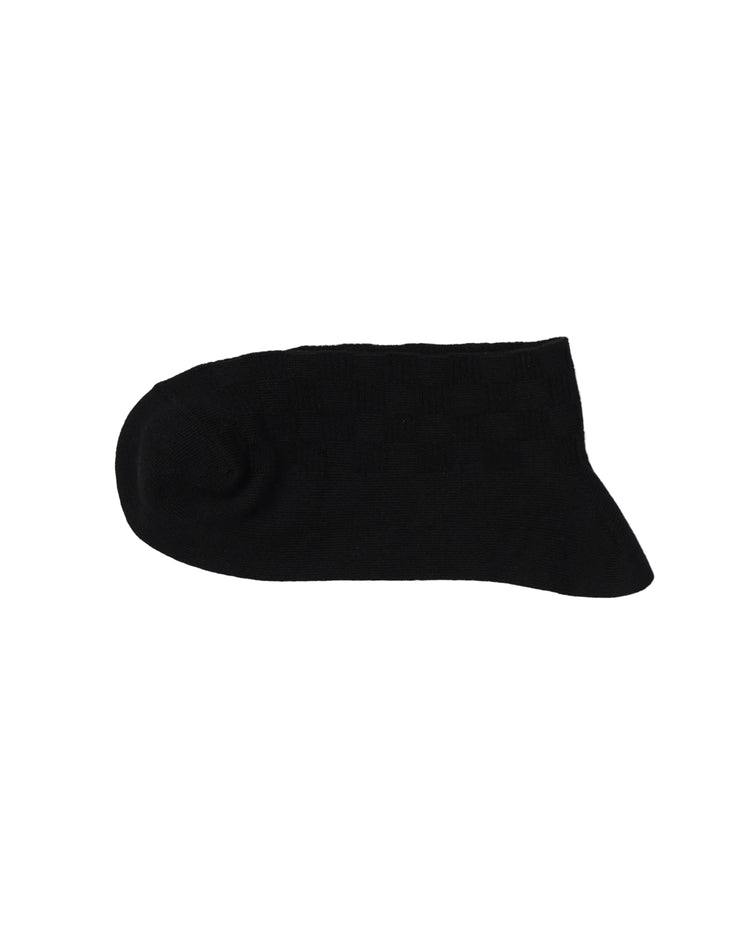 Ribbed Socks — Black