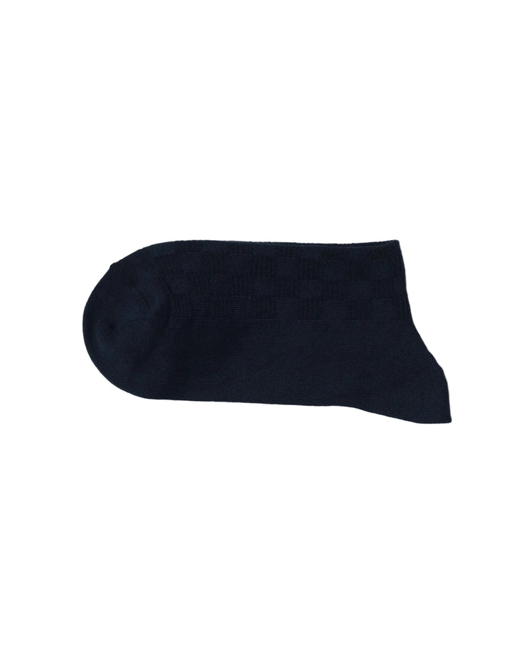 Ribbed Socks — Navy