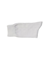 Ribbed Socks — White