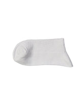 Ribbed Socks — White