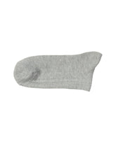 Ribbed Socks — Light Grey