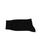 Ribbed Socks — Black