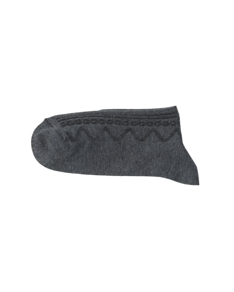 Ribbed Socks — Charcoal