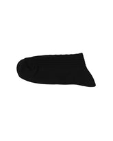 Ribbed Socks — Black