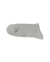 Ribbed Socks — Light Grey
