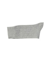 Ribbed Socks — Light Grey