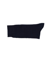 Ribbed Socks — Navy