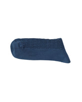 Ribbed Socks — Blue