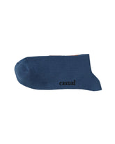Casual Socks — Blue Tan