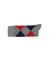 Casual Socks — Grey Navy Red