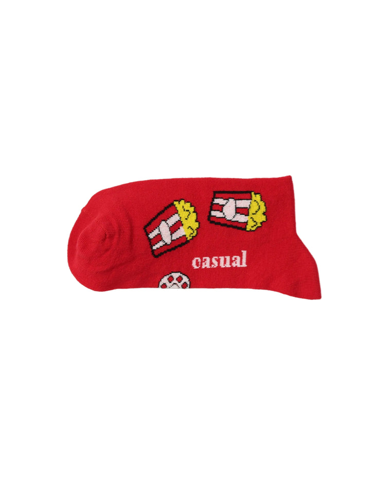 Not So Casual Socks — Popcorn