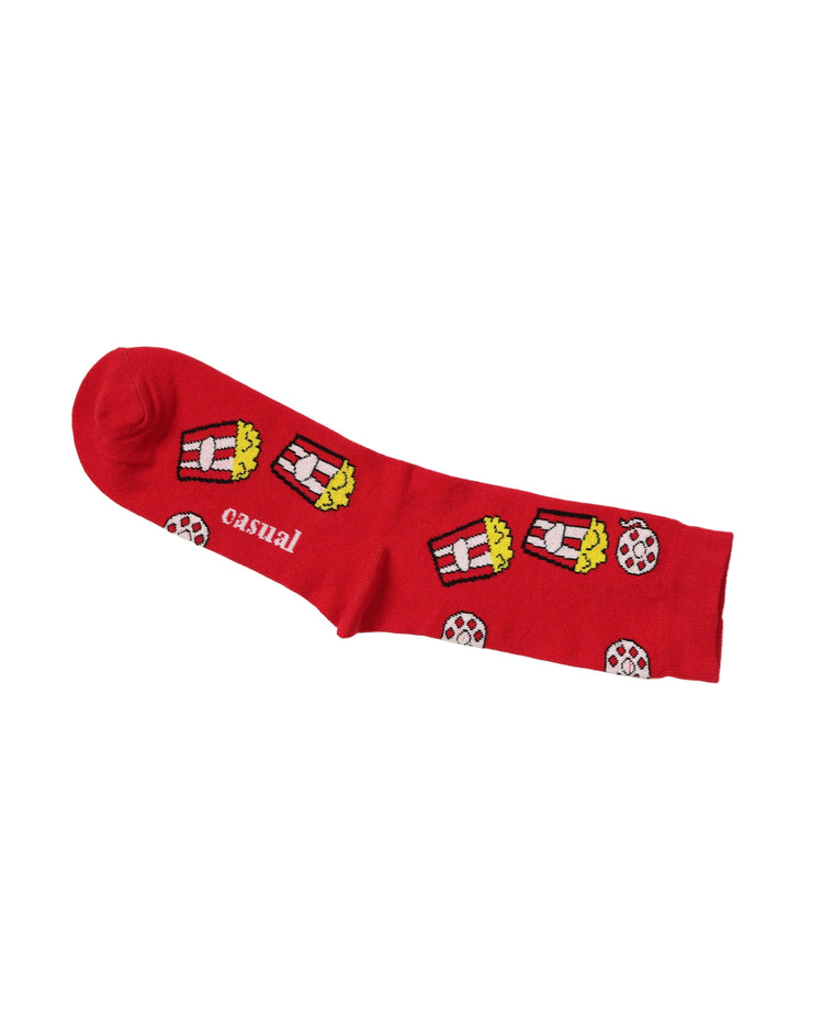 Not So Casual Socks — Popcorn