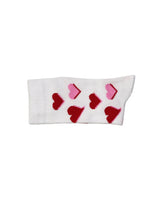 Not So Casual Socks — Red Pink Hearts
