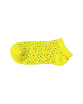 Low Cut Socks - Lime confetti