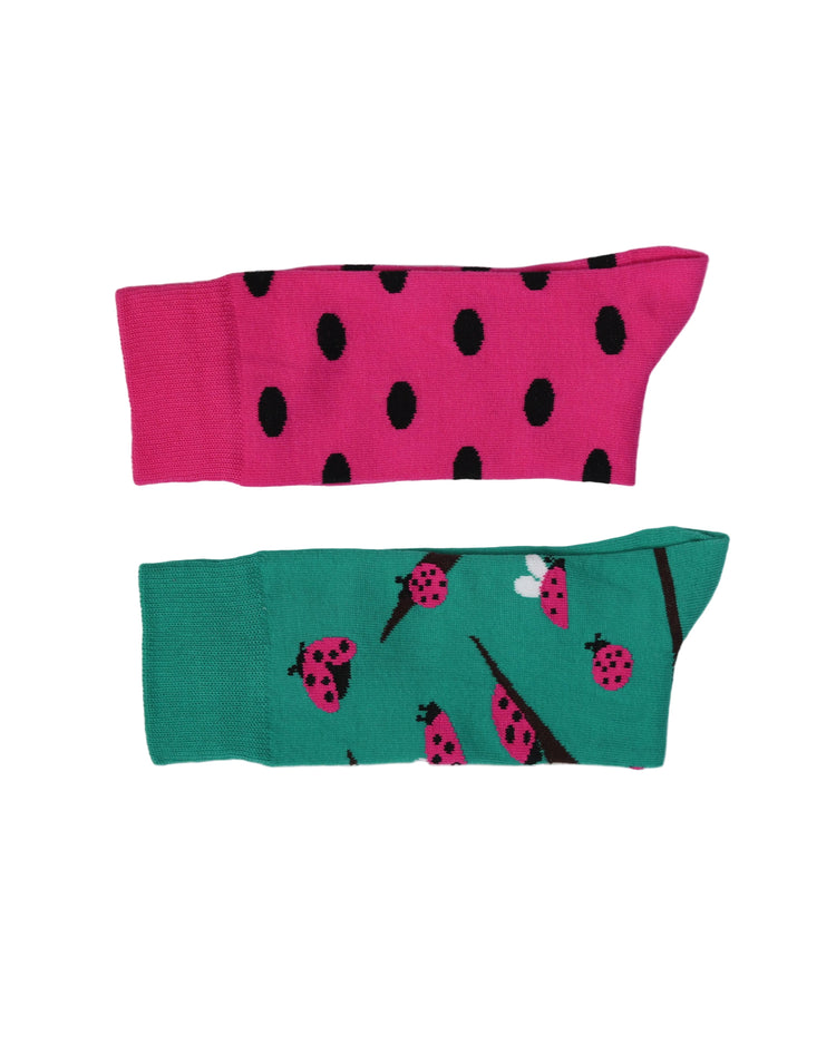 Not So Casual Socks — ladybug