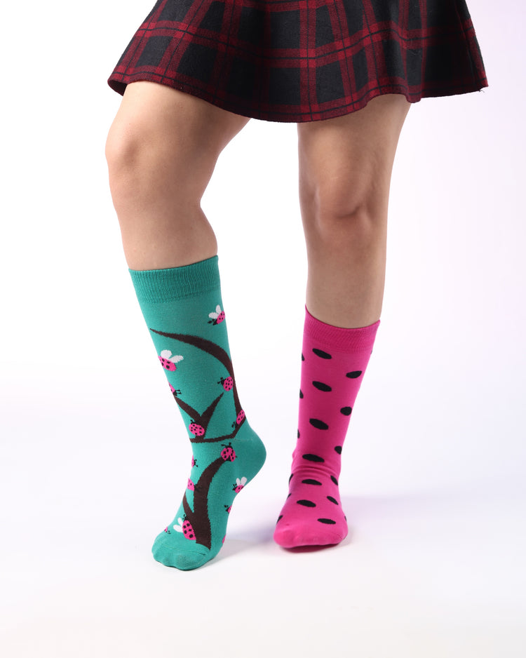Not So Casual Socks — ladybug