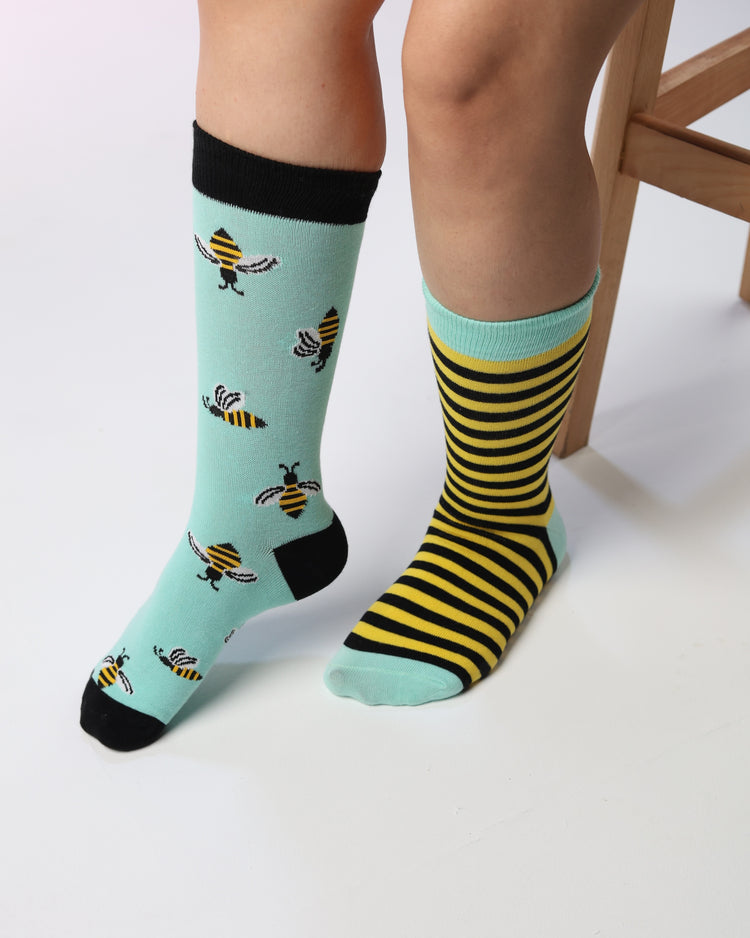 Not So Casual Socks — Bumblebee