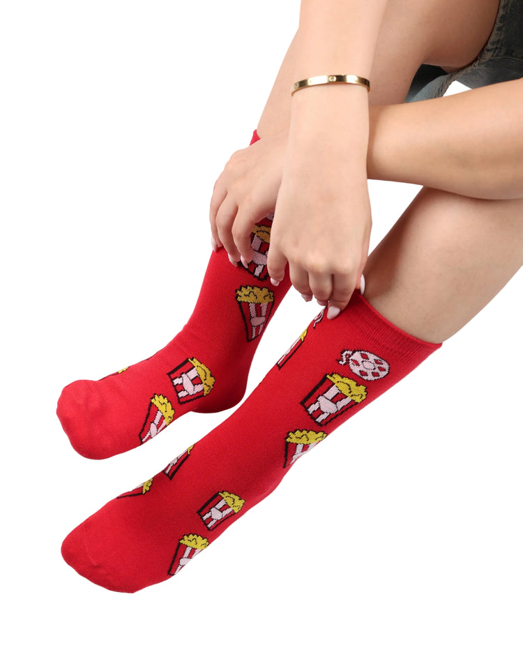 Not So Casual Socks — Popcorn