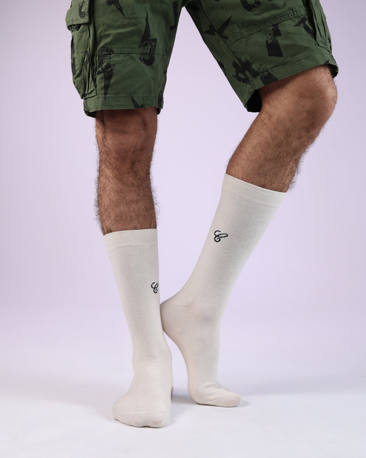 Classic Socks — Cream