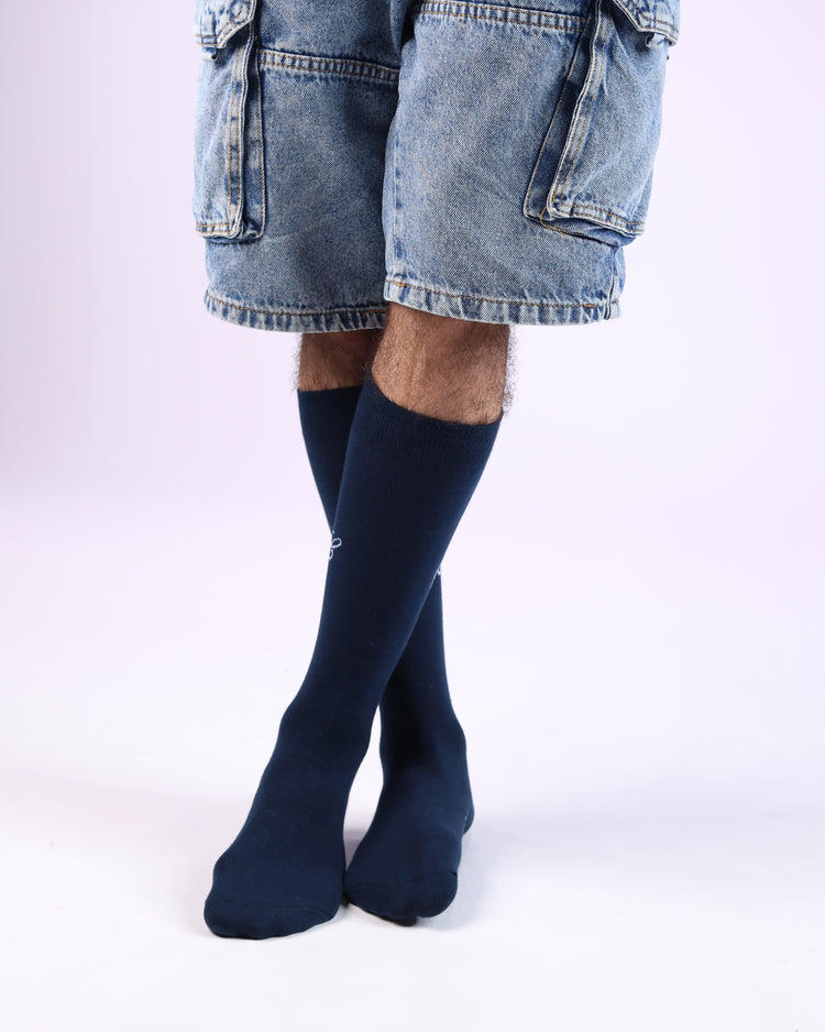 Diabetic Socks — Navy