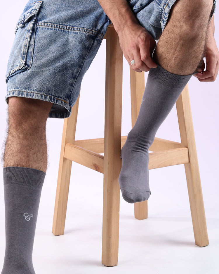 Diabetic Socks — Grey