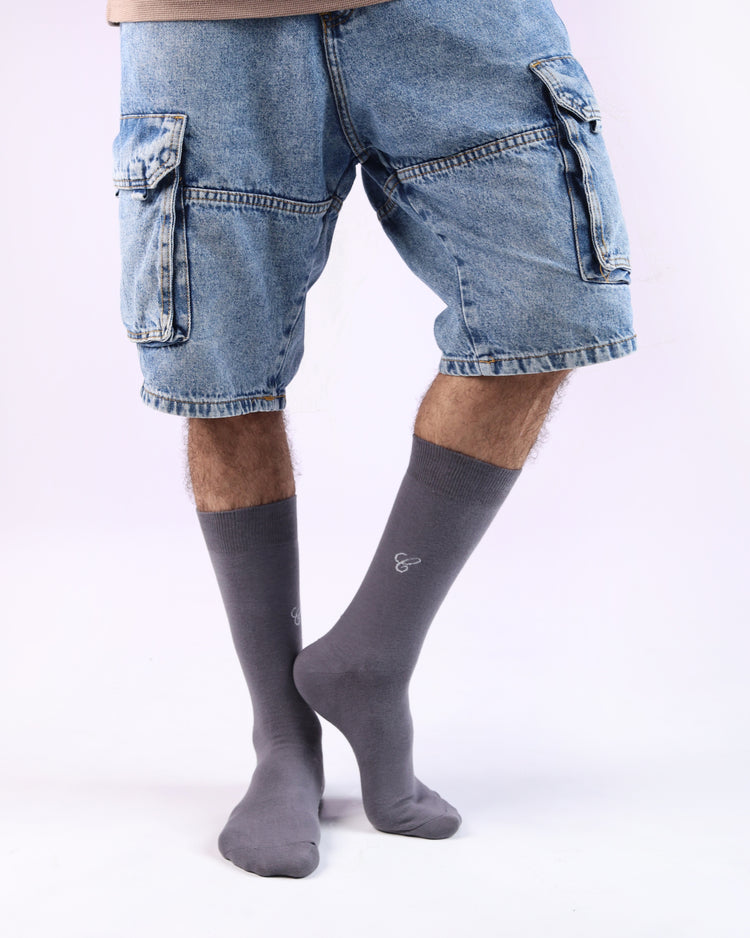 Diabetic Socks — Grey