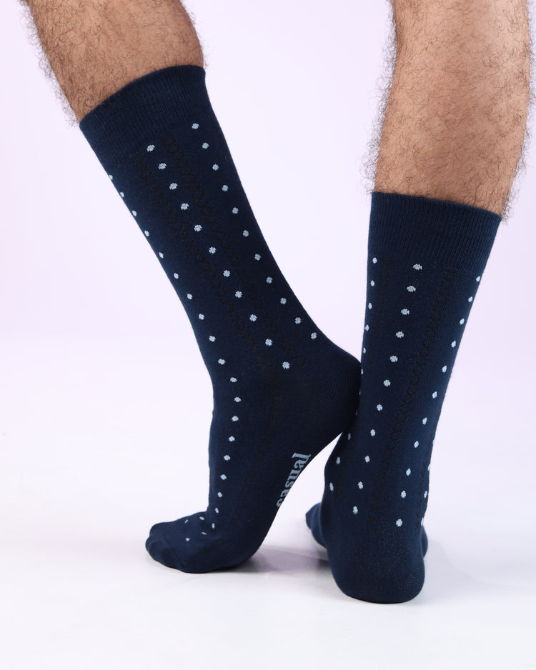 Casual Socks — Navy
