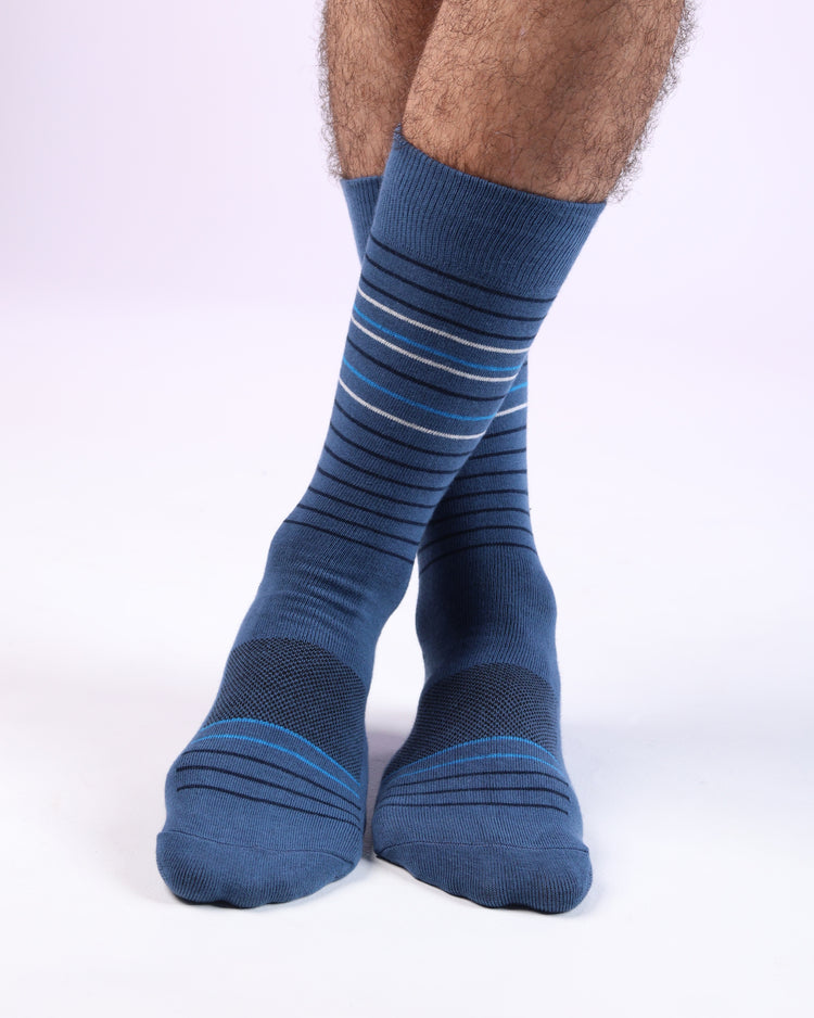 Casual Socks — Blue