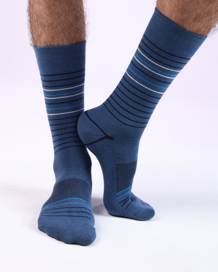 Casual Socks — Blue