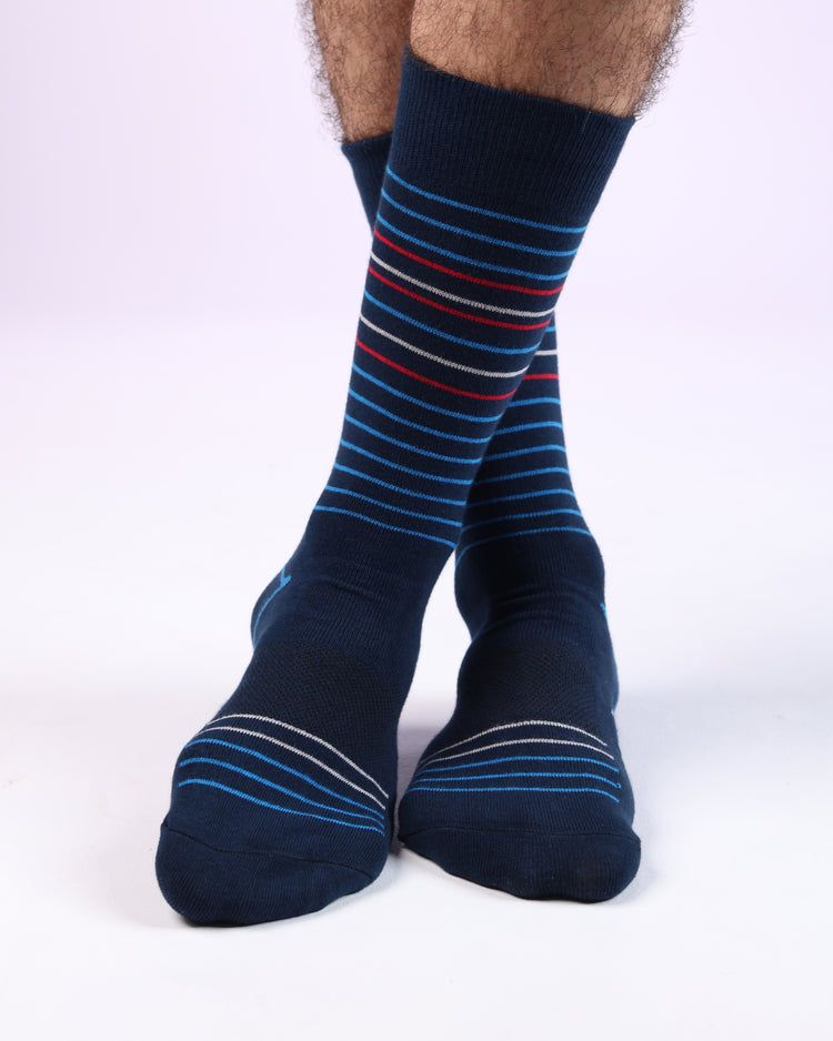 Casual Socks — Navy