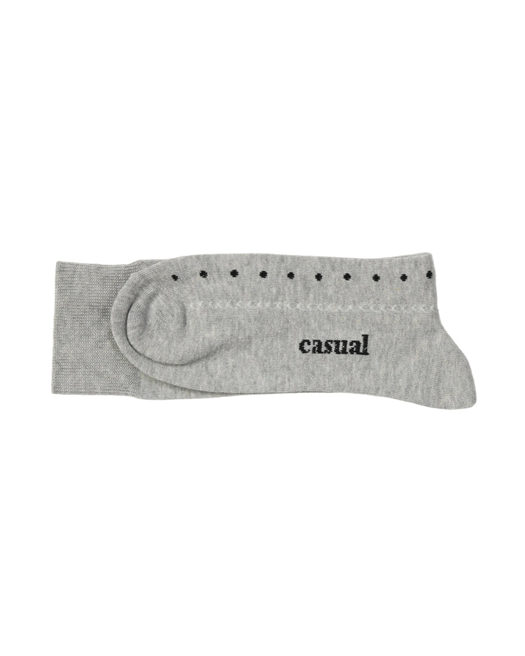 Casual Socks — Light Grey
