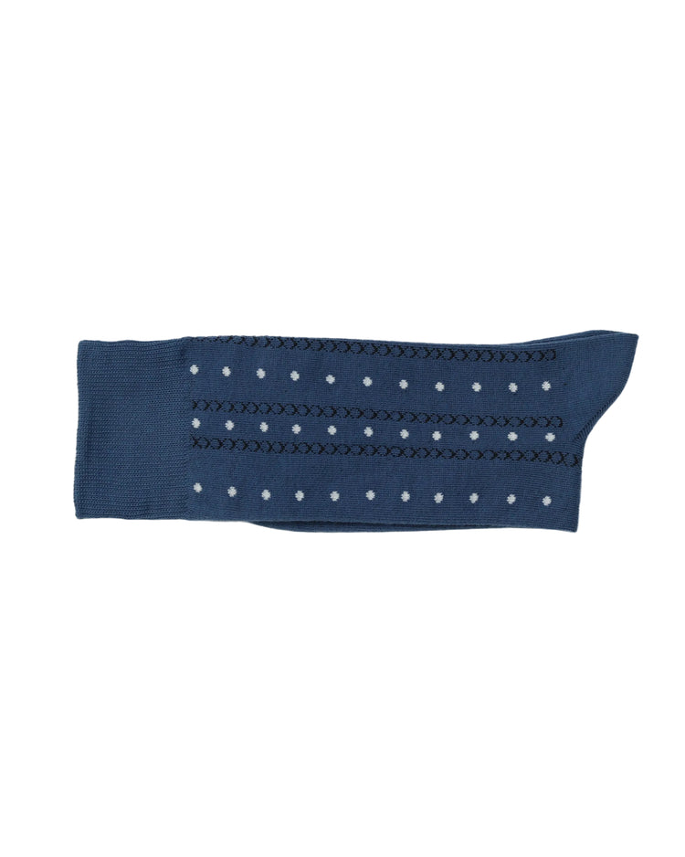 Casual Socks — Teal Blue