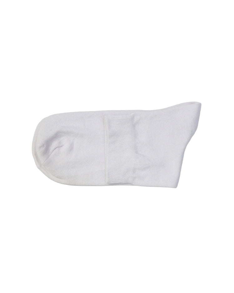 Classic Quarter Socks — White