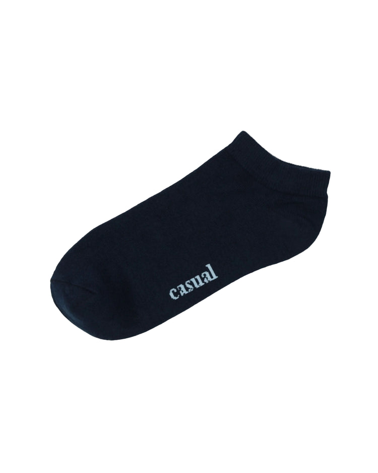 Low Cut Socks — Navy