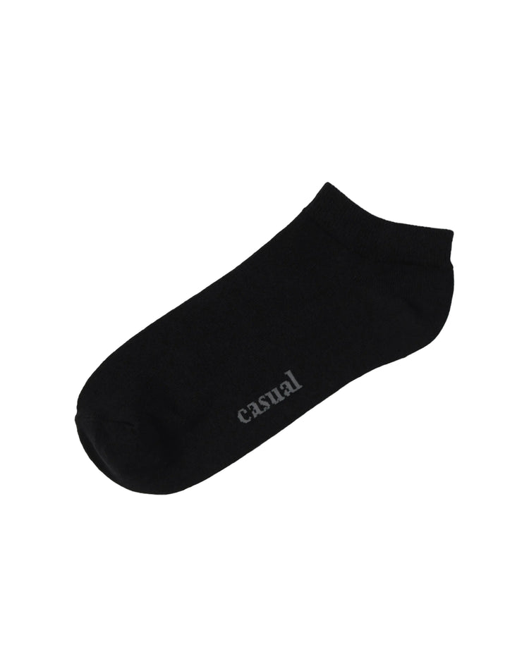 Low Cut Socks — Black