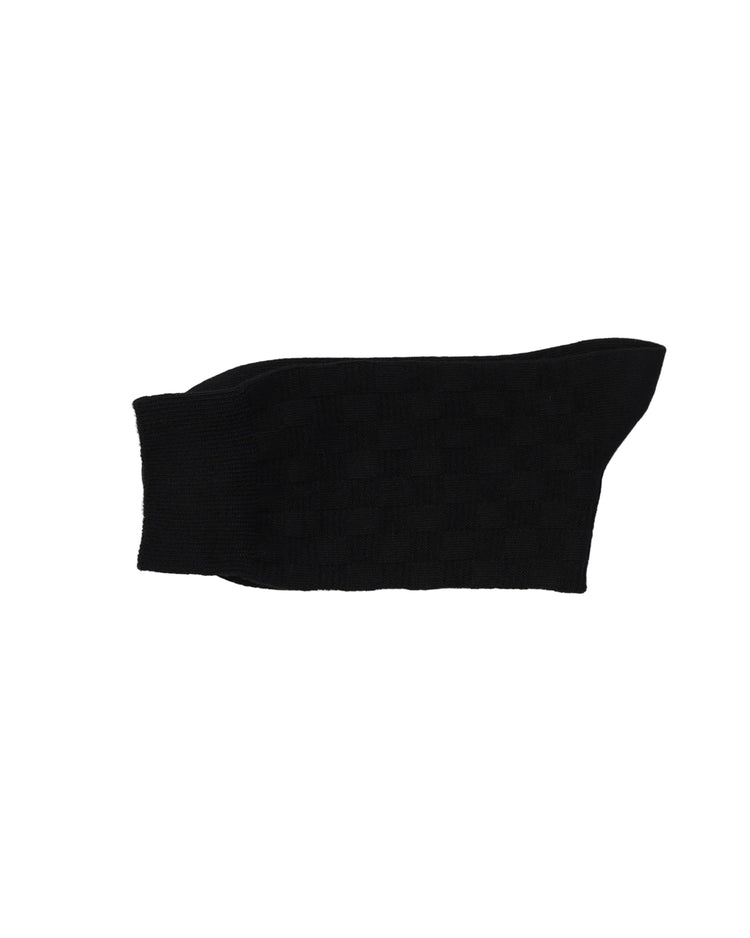 Ribbed Socks — Black