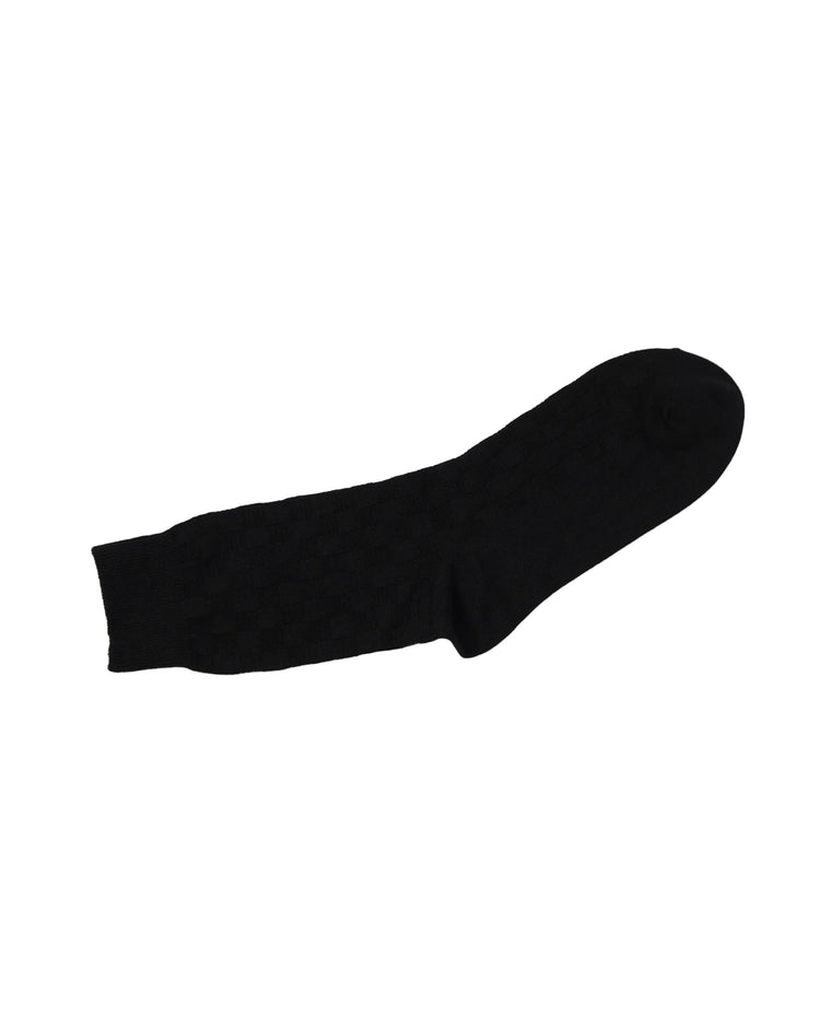 Ribbed Socks — Black
