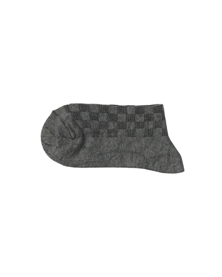 Ribbed Socks — Charcoal