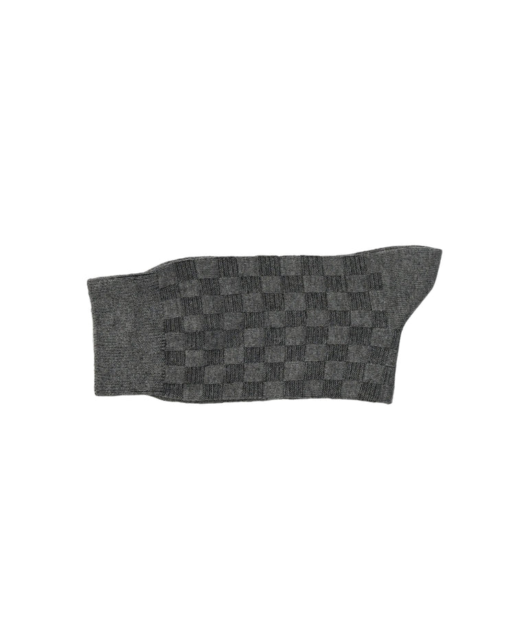 Ribbed Socks — Charcoal