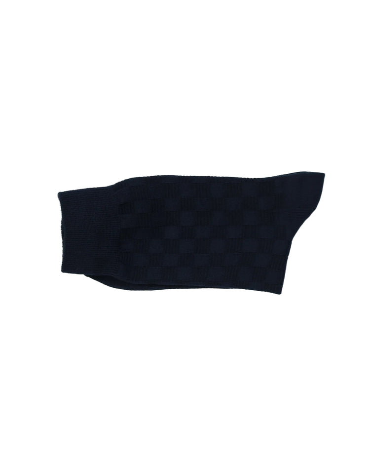 Ribbed Socks — Navy