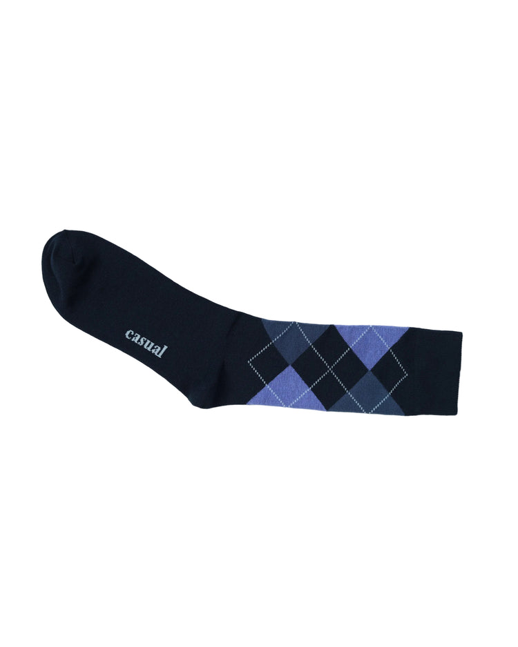 Casual Socks — Navy Blue